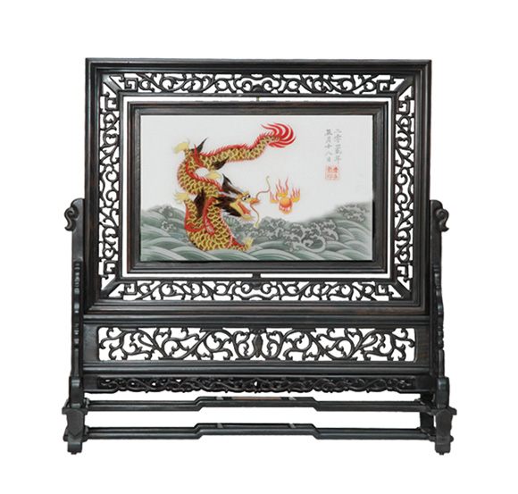 維尼寶貝龍騰四海胎毛繡