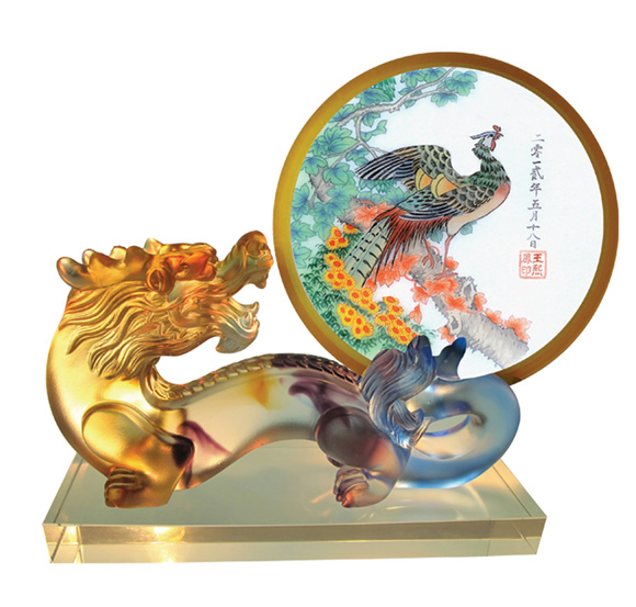 維尼寶貝祥龍玉璽胎毛繡