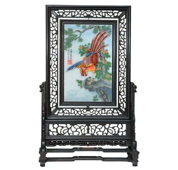 維尼寶貝吉鳳著梢胎毛繡