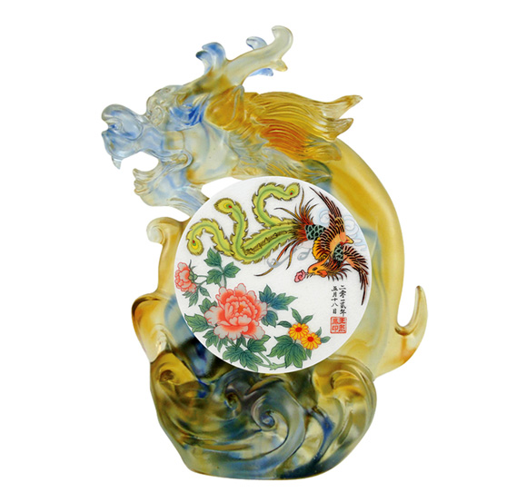 維尼寶貝龍飛鳳舞胎毛繡