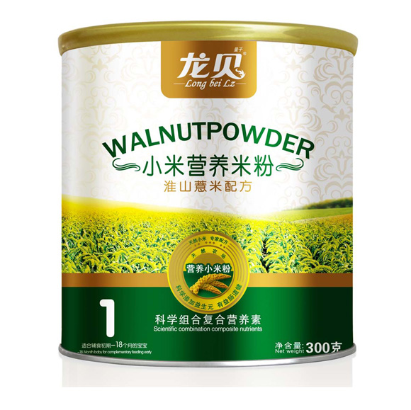 龍貝淮山薏米小米米粉1段