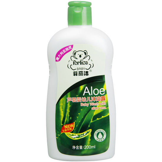 菲麗潔蘆薈yingye沐浴露200ml