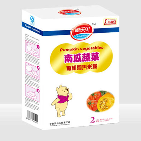 聰樂貝南瓜蔬菜有機(jī)營養(yǎng)米粉