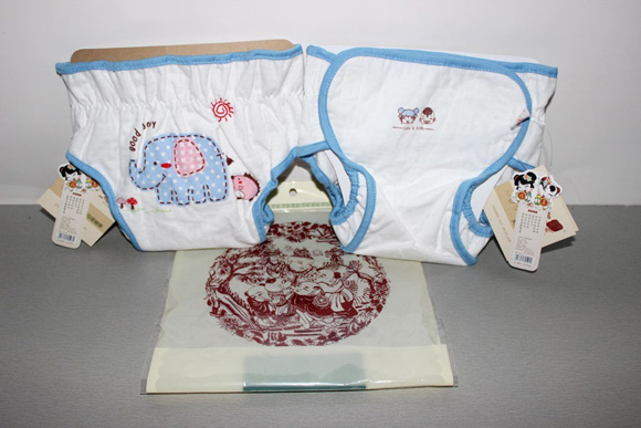 喜佳福紗布長(zhǎng)腰防漏尿褲L