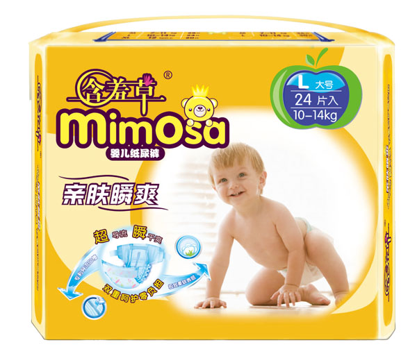 親膚瞬爽yinge紙尿褲L