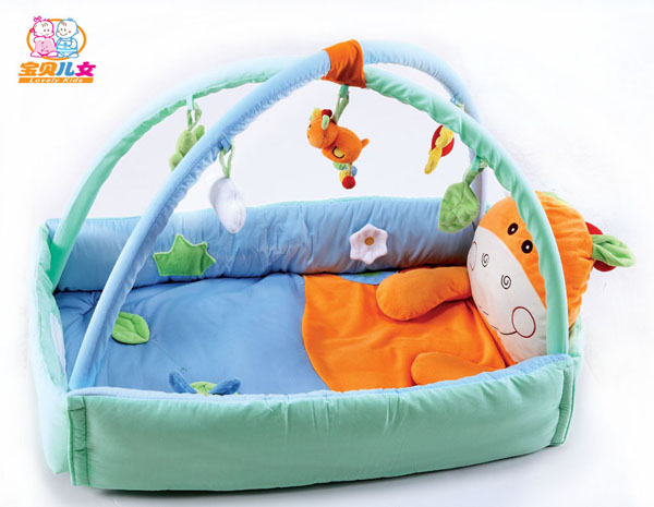 寶貝兒女長頸鹿圍欄床