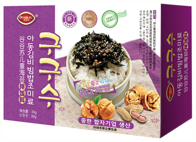 谷谷蘇兒童海苔拌飯料