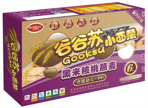 谷谷蘇黑米核桃燕麥小面條