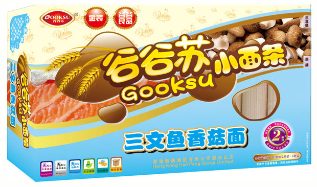 谷谷蘇三文魚(yú)香菇小面條