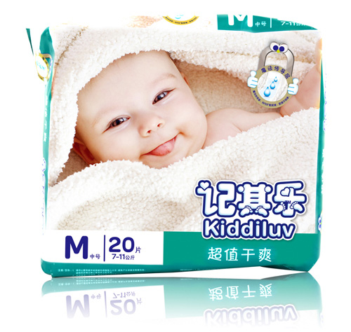 記其樂(lè)超值干爽紙尿褲M(mǎn)碼