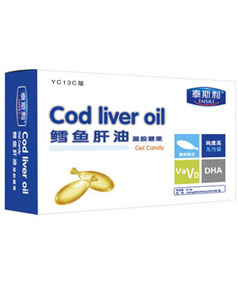 泰斯利魚(yú)肝油凝膠糖果