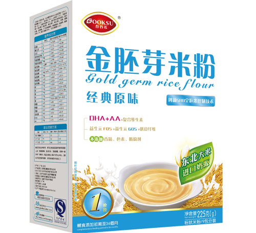 谷谷蘇經典原味金胚芽米粉1段