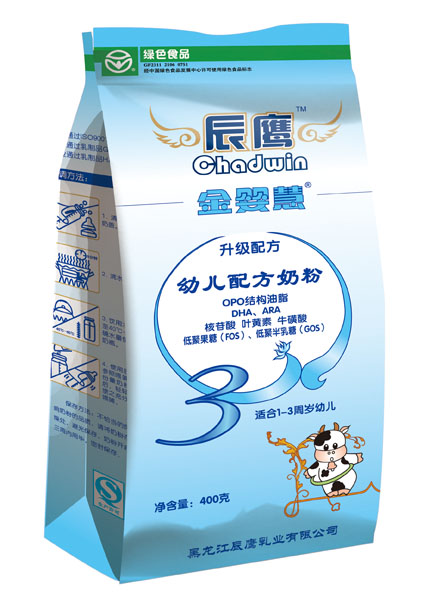 金嬰慧youe配方奶粉400g3段袋裝