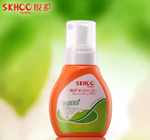 悅護yinge洗沐二合一(泡沫)