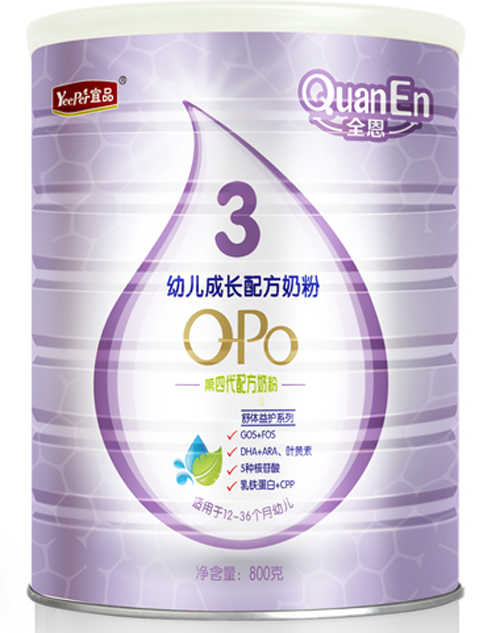 宜品·全恩youe成長配方奶粉3段聽裝