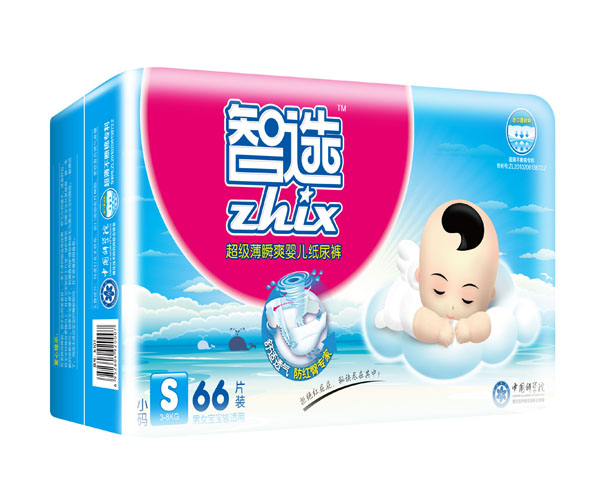 智選超級(jí)薄瞬爽yinge紙尿褲S