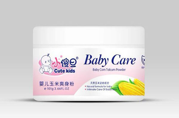 小傻旦yinge玉米爽身粉101ml