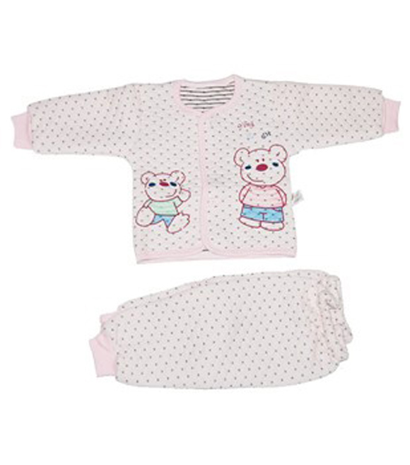 嬰比迪雪花開(kāi)胸套兩用褲