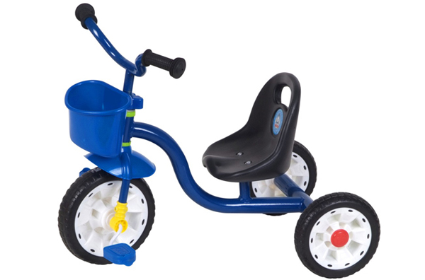 金六一藍(lán)色簡易三輪童車