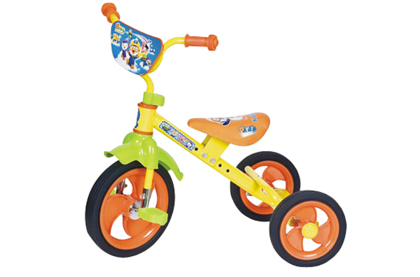 金六一青綠色三輪童車