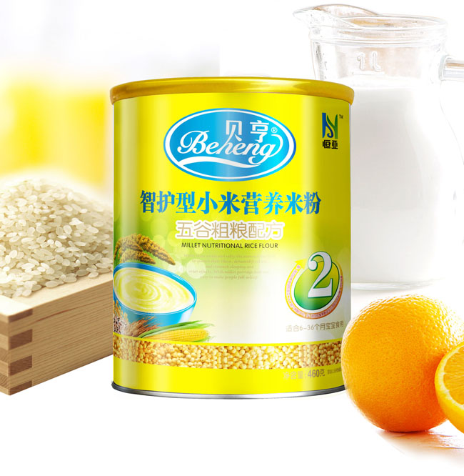 貝亨2段五谷粗糧配方小米米粉