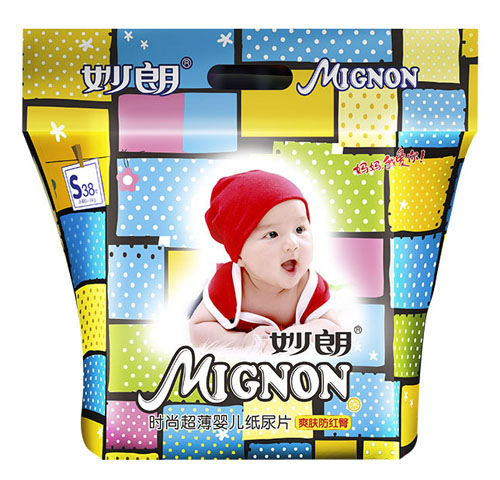 妙朗時尚超薄yinge紙尿片S38片