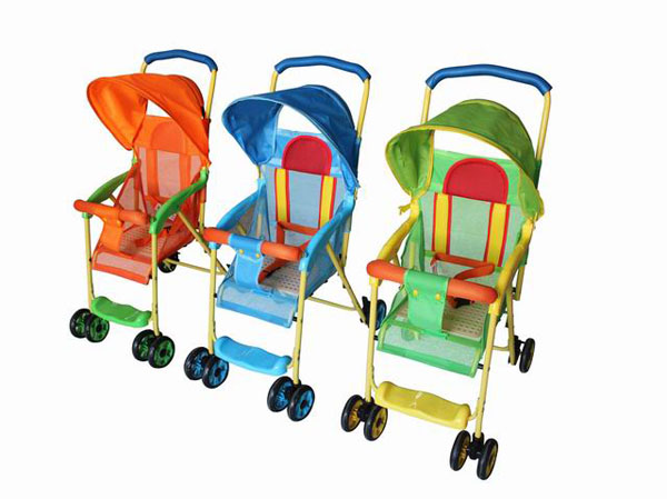 淘嘟嘟帶傘柄舒適型手推車(chē)