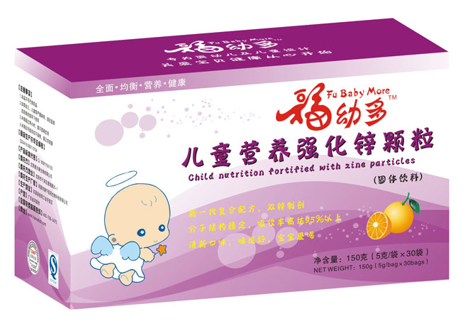 福幼多兒童營(yíng)養(yǎng)強(qiáng)化鋅顆粒