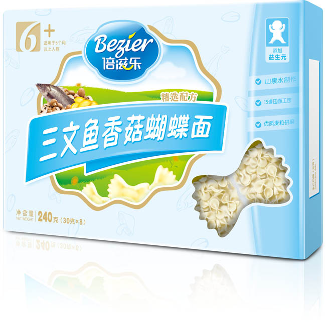 倍滋樂三文魚香菇蝴蝶面