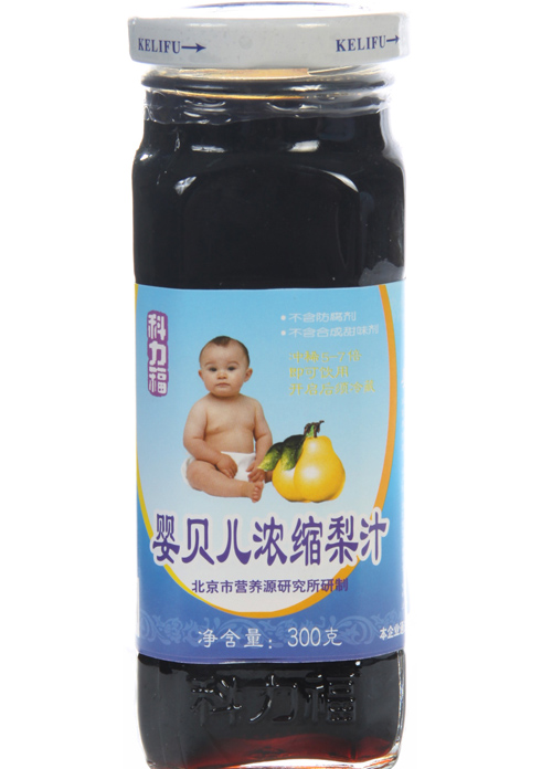 科力福嬰貝兒梨汁秋梨膏