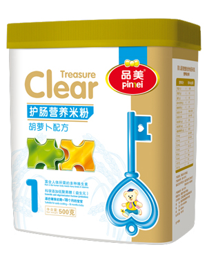 品美護(hù)腸系列胡蘿卜配方米粉1段