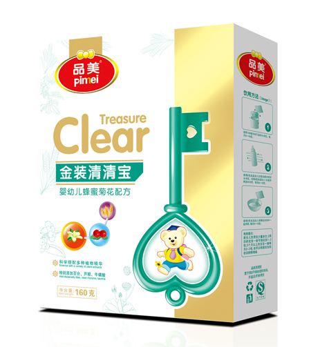 品美金裝yingye蜂蜜菊花配方清清寶