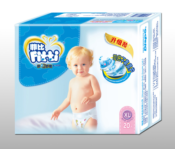 菲比秒吸舒爽yinge紙尿褲XL20片