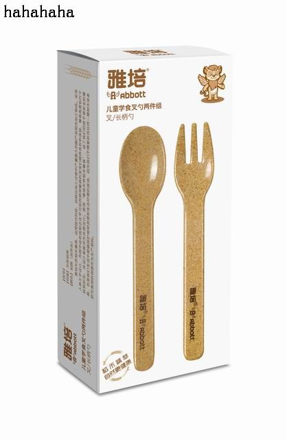 雅培兒童學(xué)食叉勺兩件組