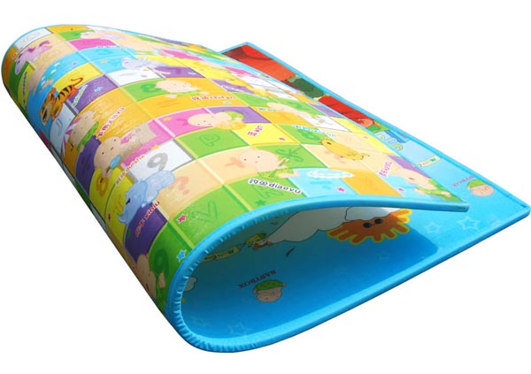 貝博氏爬爬樂雙面包邊超厚爬行墊