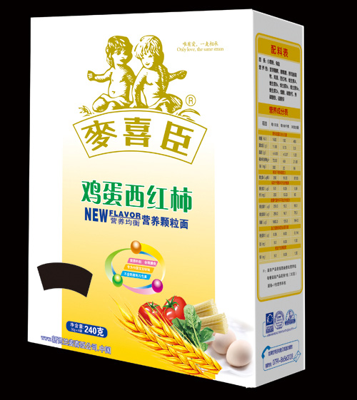 麥喜臣西紅柿雞蛋營養(yǎng)顆粒面條