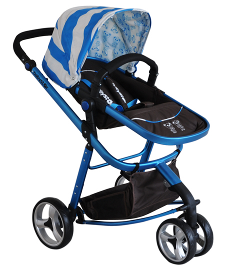 貝之星yinge推車T5000型淺藍色