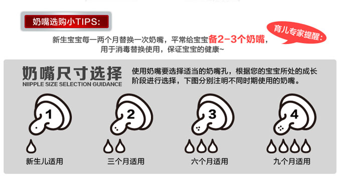 阿爾蘭哆AD303寬口徑玻璃奶瓶