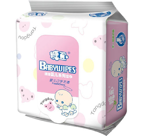 糖豆yinge濕巾25片裝(方巾)