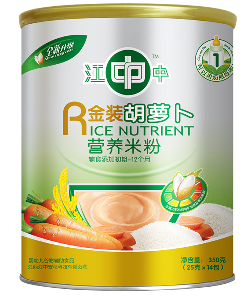 江中胡蘿卜聽裝營(yíng)養(yǎng)米粉