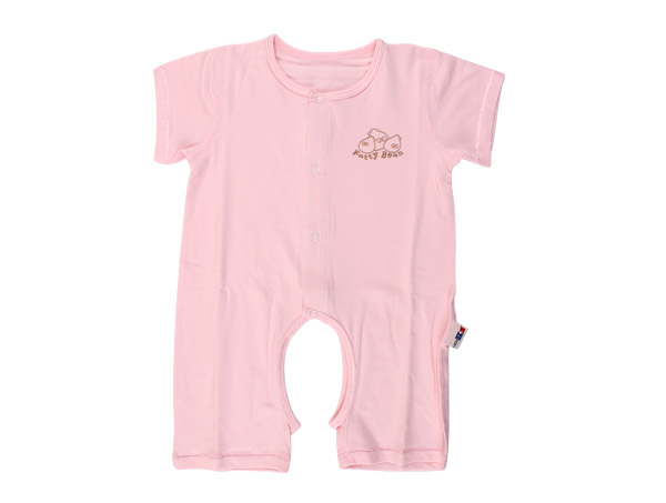 肥仔豆短袖開檔連體衣