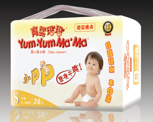 育嬰瑪瑪紙尿褲S型號