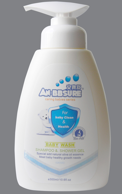安寶舒yinge洗發(fā)沐浴露(抗菌潔膚)300g
