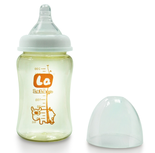 樂樂寶貝yingye無柄寬口徑奶瓶