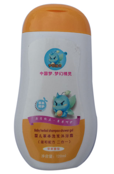 夢(mèng)幻精靈蘋果香型草本洗發(fā)沐浴露