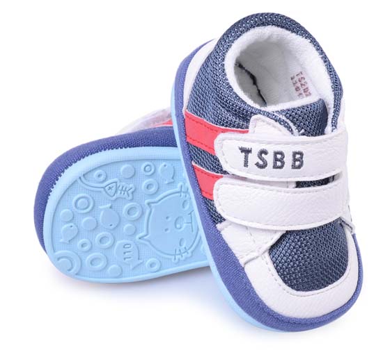 天使之嬰網(wǎng)布+透氣PU深藍色