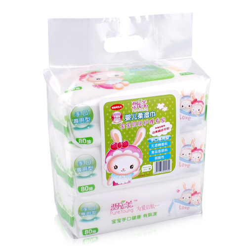飄漾yinge柔濕巾80抽