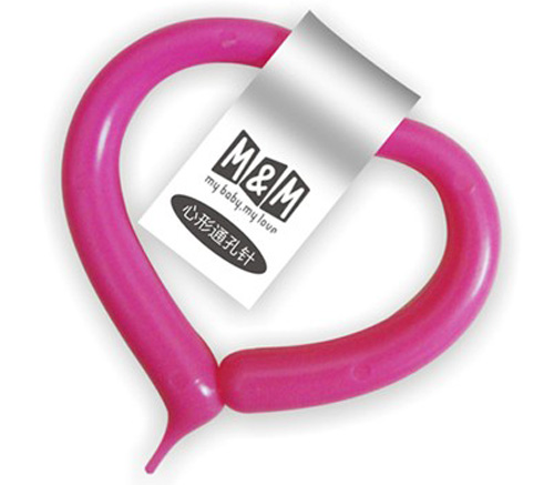 M&M奶嘴專(zhuān)用心形通孔針