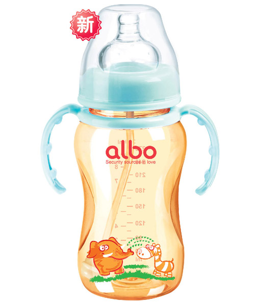 �ۘ���PPSU�����Ԅ�(d��ng)��ƿ�{(l��n)ɫ300ml