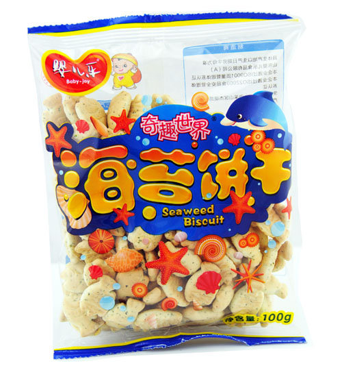 yinge樂奇趣世界海苔餅干